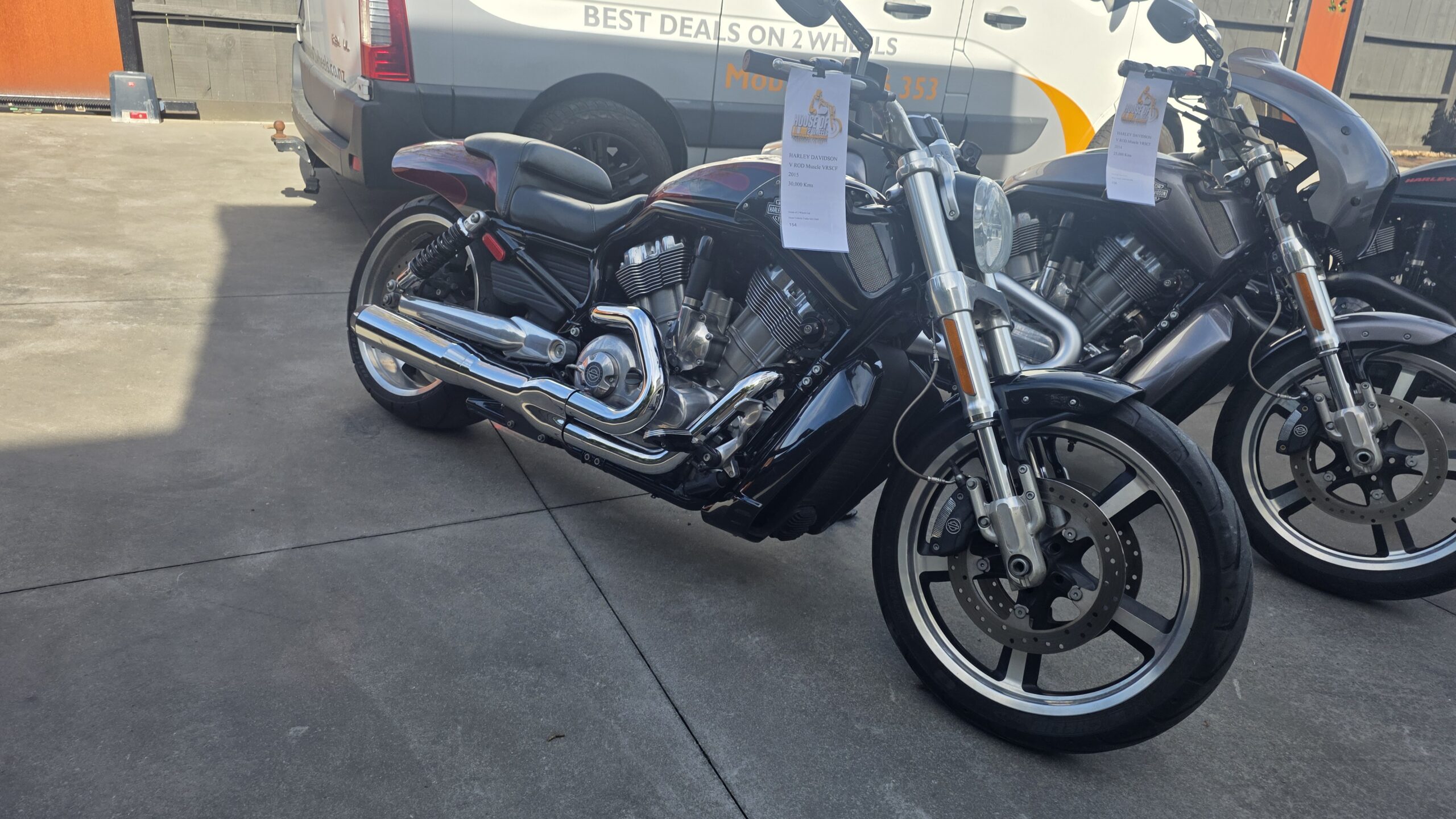 Harley Davidson V Rod Muscle, 2015, 30,000kms